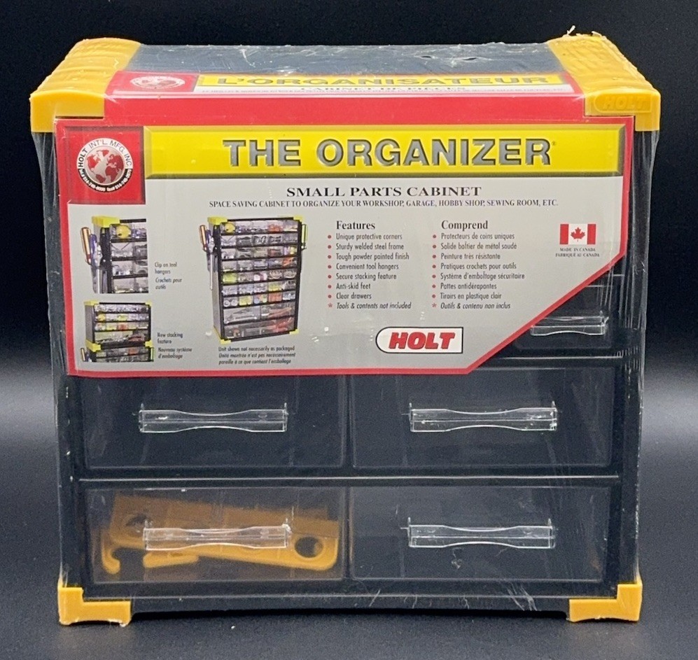 NEW VTG 19 Drawer Metal HOLT Small Parts Storage Organizer Cabinet 12”x11.5”x6”