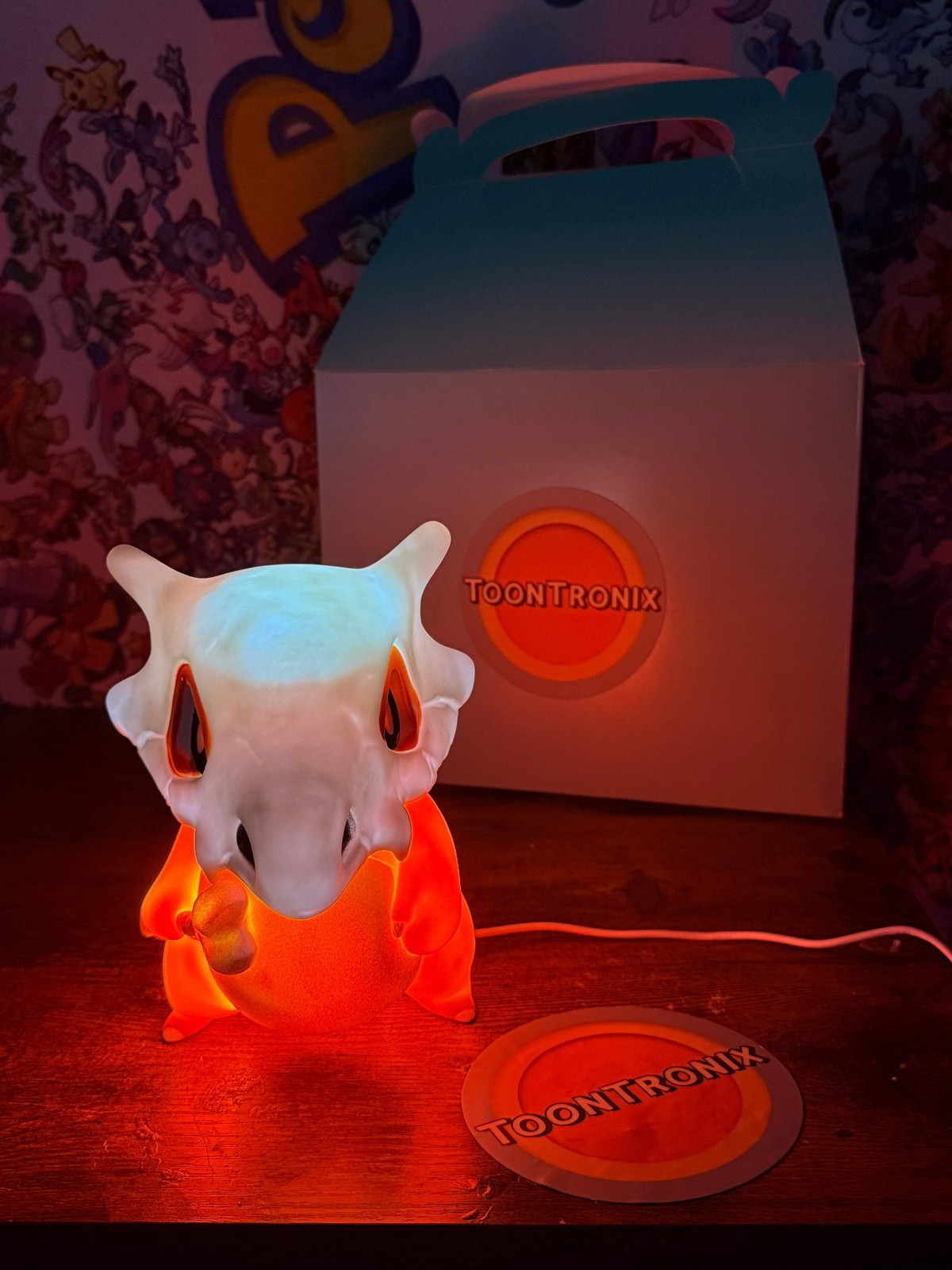 6" Cubone Pokemon Desk Lamp Light