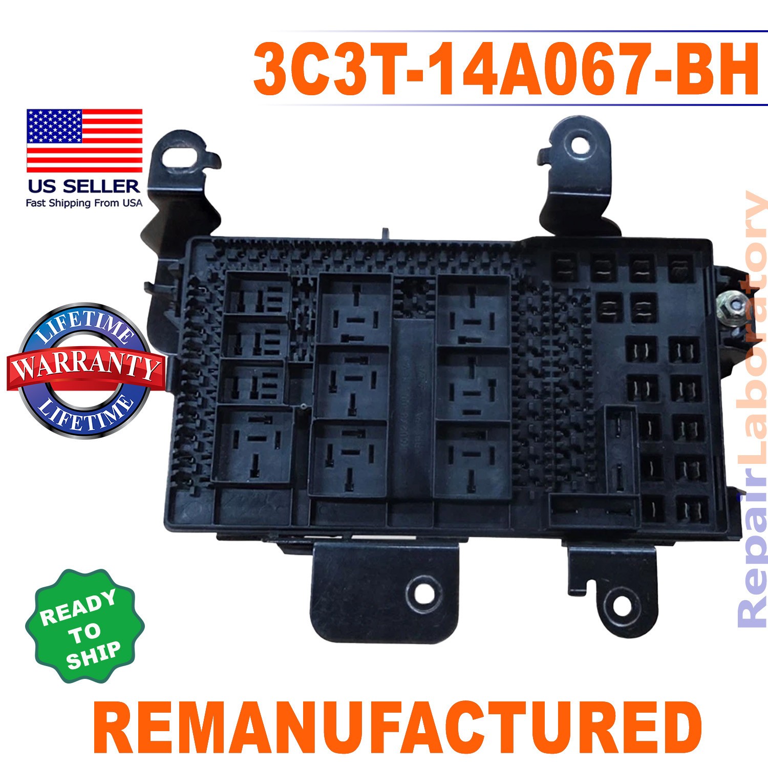 3C3T-14A067-BH ✅ReBuilt✅  2003-2004 Ford F250-F550 Fuse box