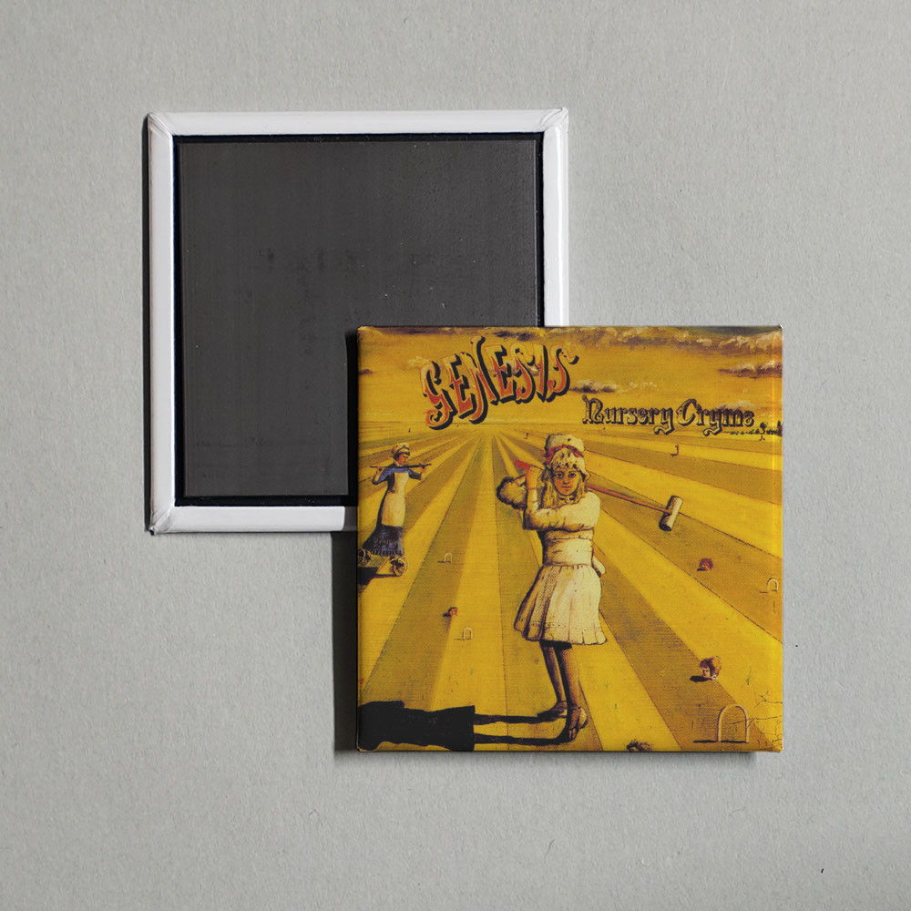 Genesis - Nursery Cryme Album Cover Locker Fridge Magnet
