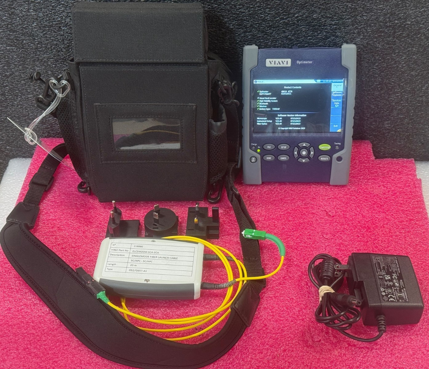 Viavi/JDSU EOPT-PONATT Optimeter + Launch Cable Accs. 10056