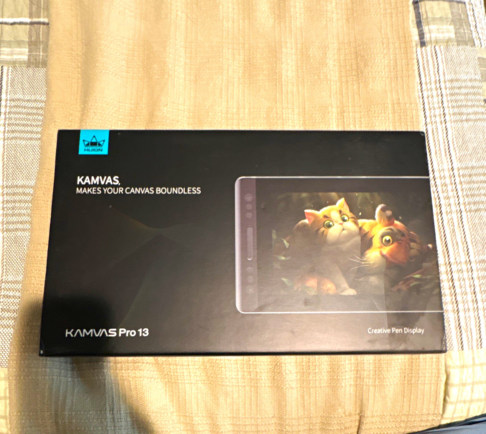 Huion Kamvas Pro 13 Graphics Tablet Pen Display, Wired USB w/ Stylus & Stand