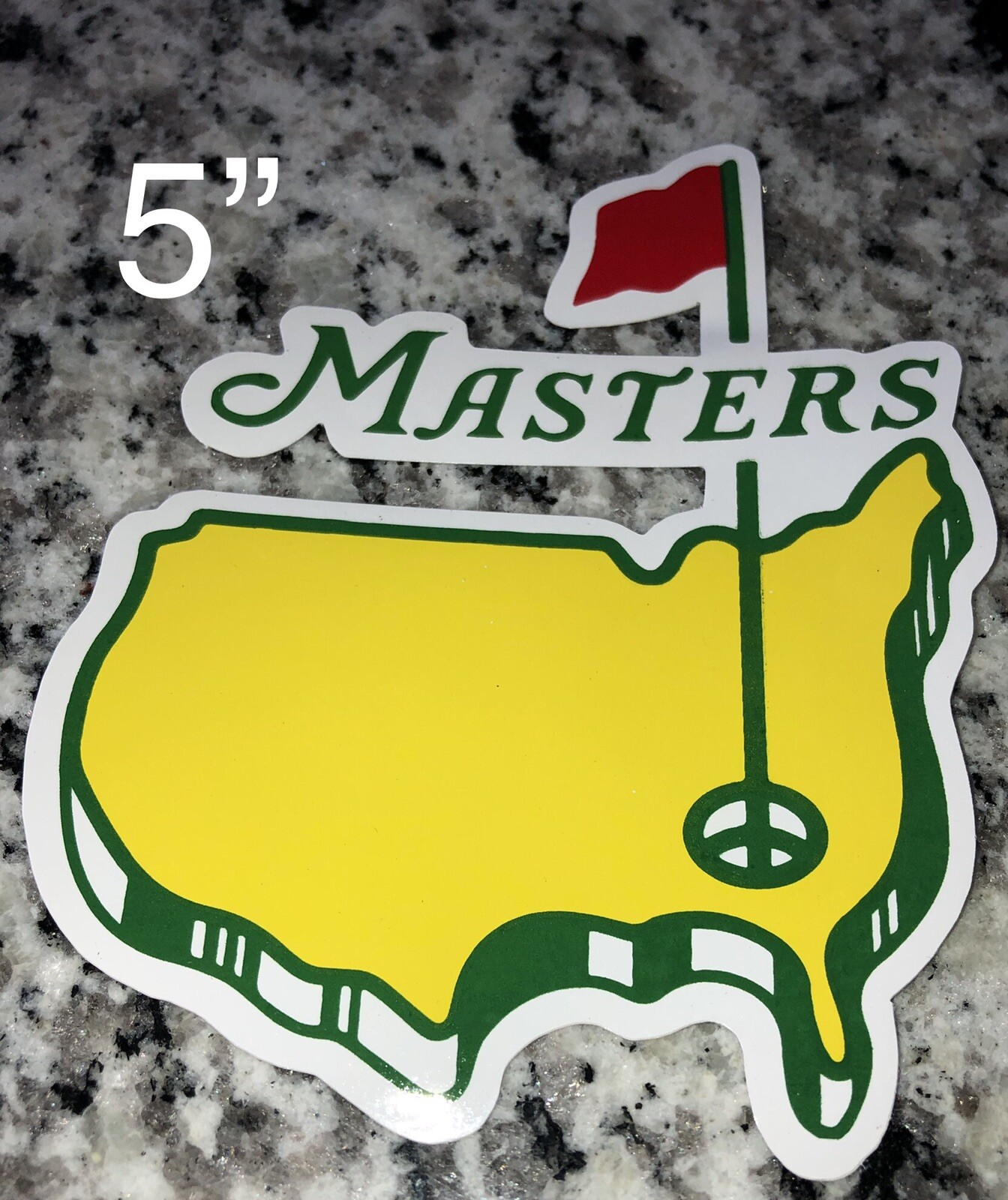2026 Masters Golf Augusta National Car Window Yeti Sticker Logo Vinyl 5” PGA