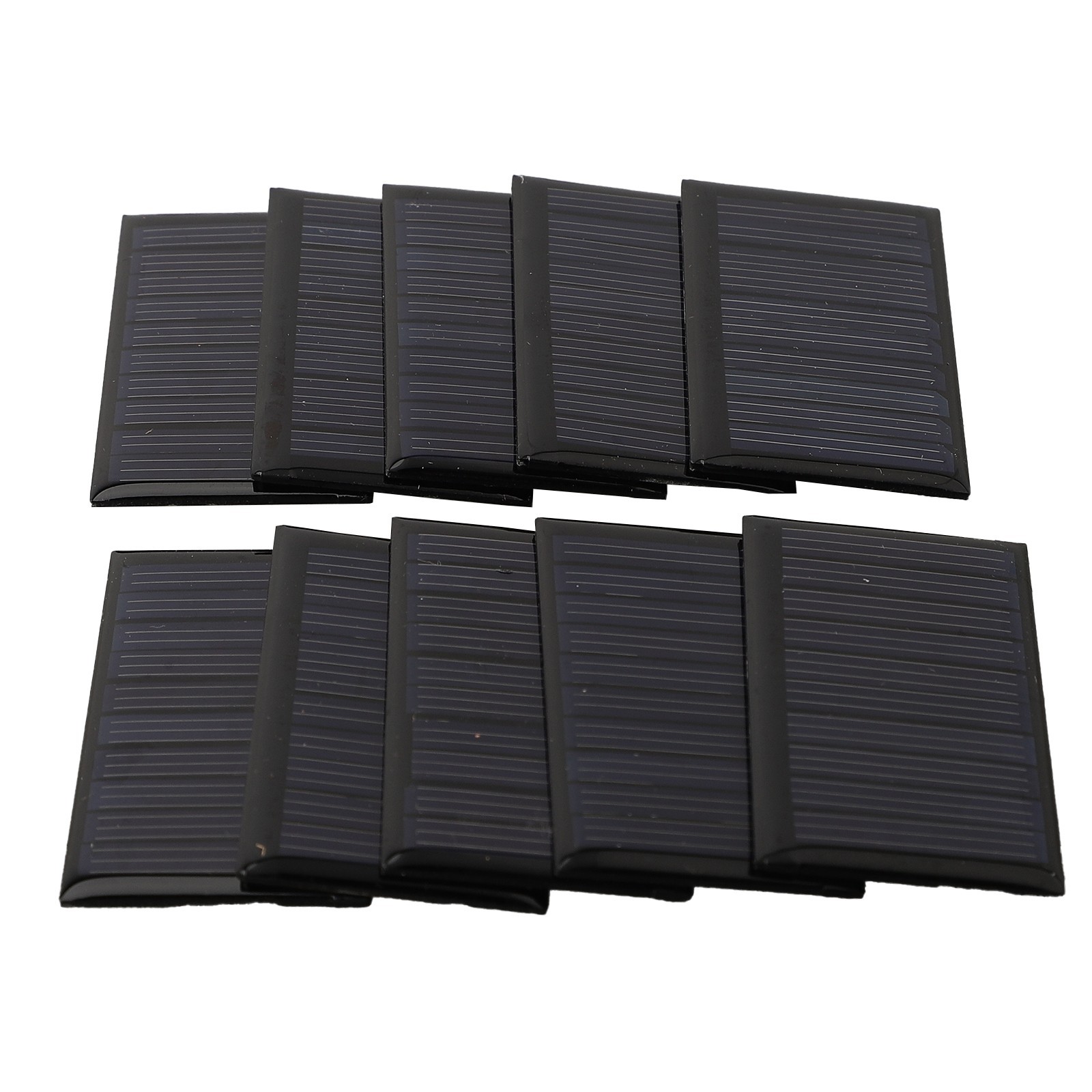 10Pcs Small Solar Panels Kit 5V 30mA for DIY Electronics Projects