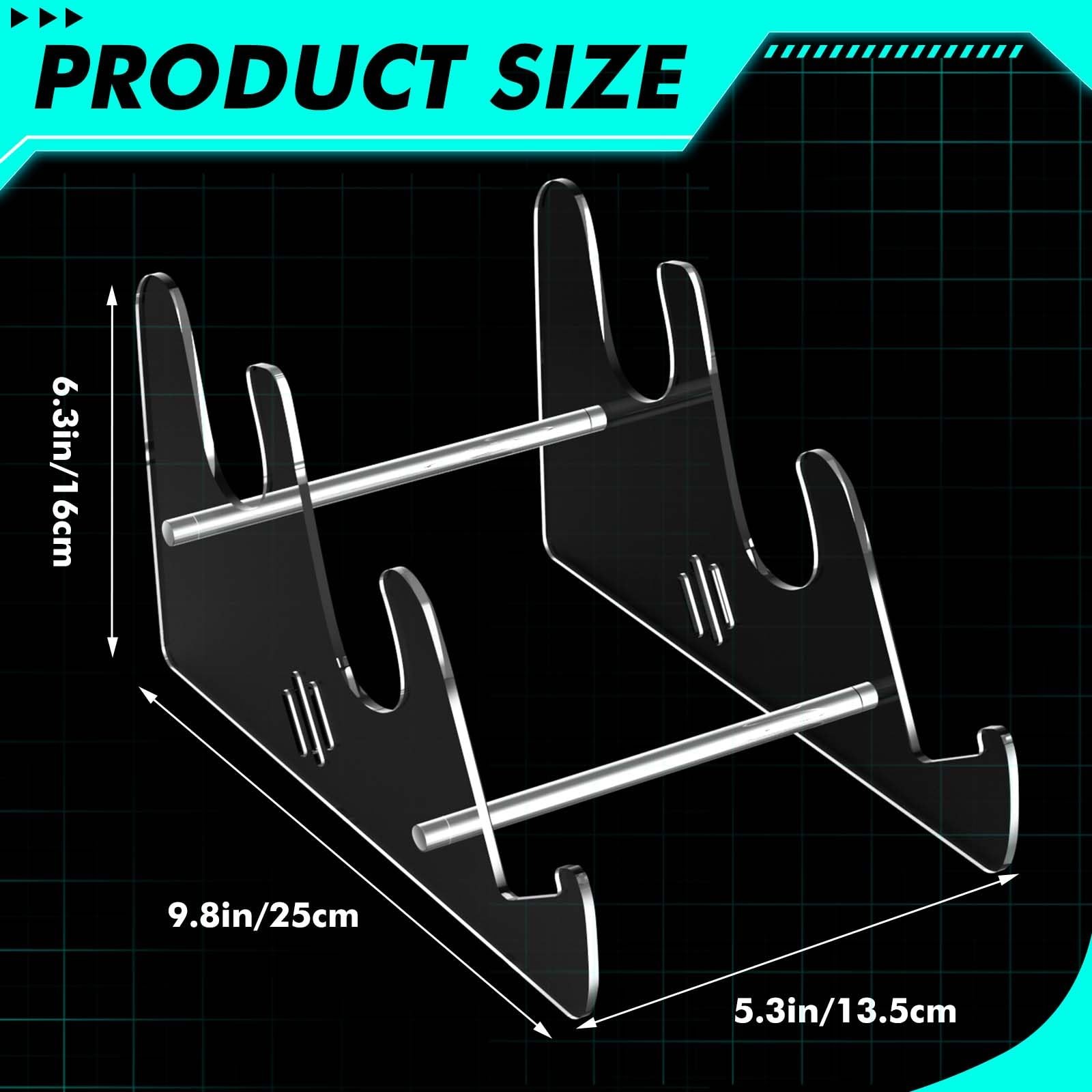 SaisaiTan Acrylic Keyboard Display Stand Holder Mechanical Computer clear