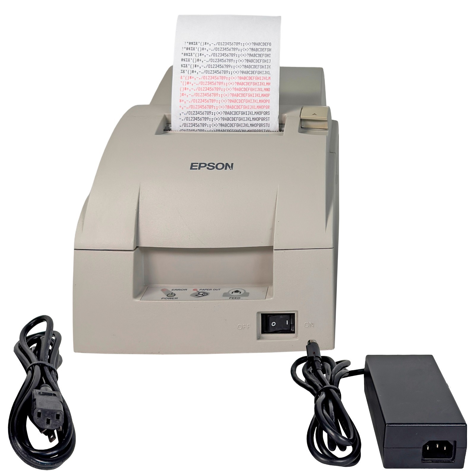 Epson TM-U220PA M188A Dot Matrix POS Receipt Ticket Printer Parallel White