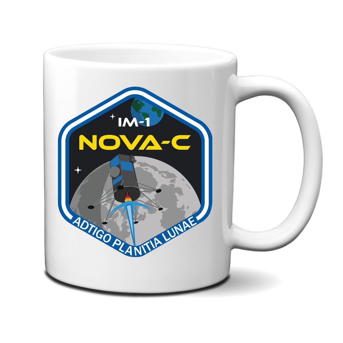 IM-1 Mission Nova-C Logo 11 oz Mug