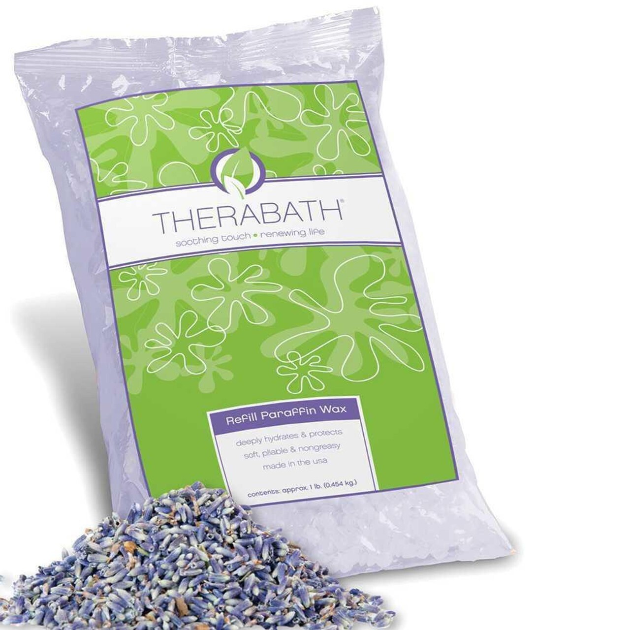 CUCUMBER THYME- Therabath Paraffin Wax refill Beads- QTY 6, 1 lb. bags.