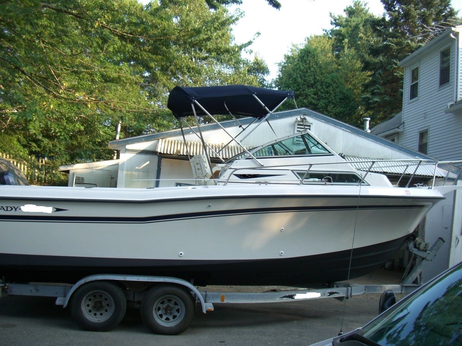 Grady White boat Replacement Stripes, striping tape.