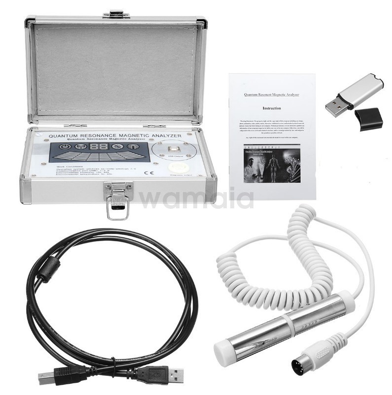 NEW Accurate Quantum Magnetic Resonance Health Body Analyzer Spanish & English
