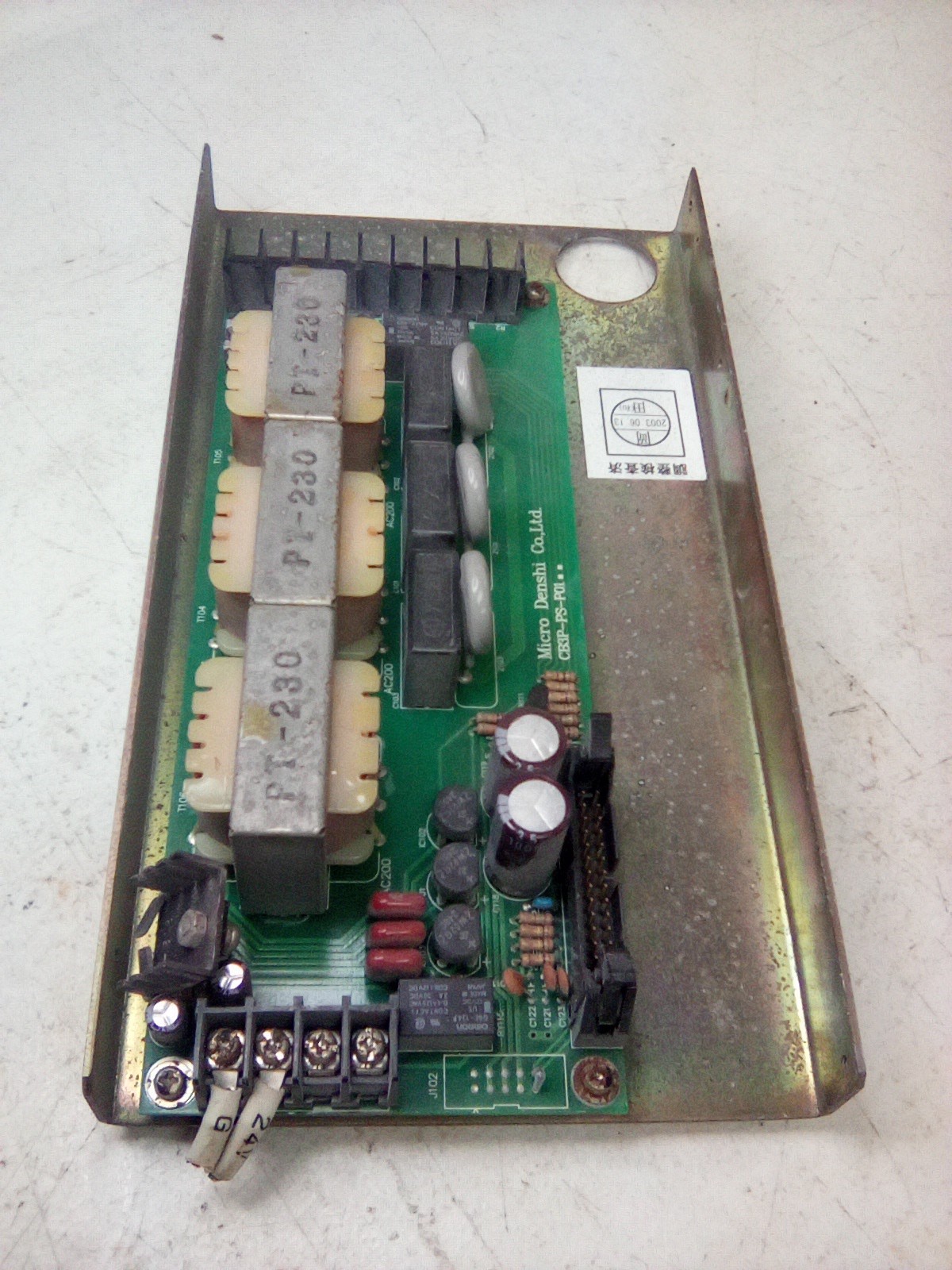 Micro Denshi CB3P-PS-P01 Circuit Control Board