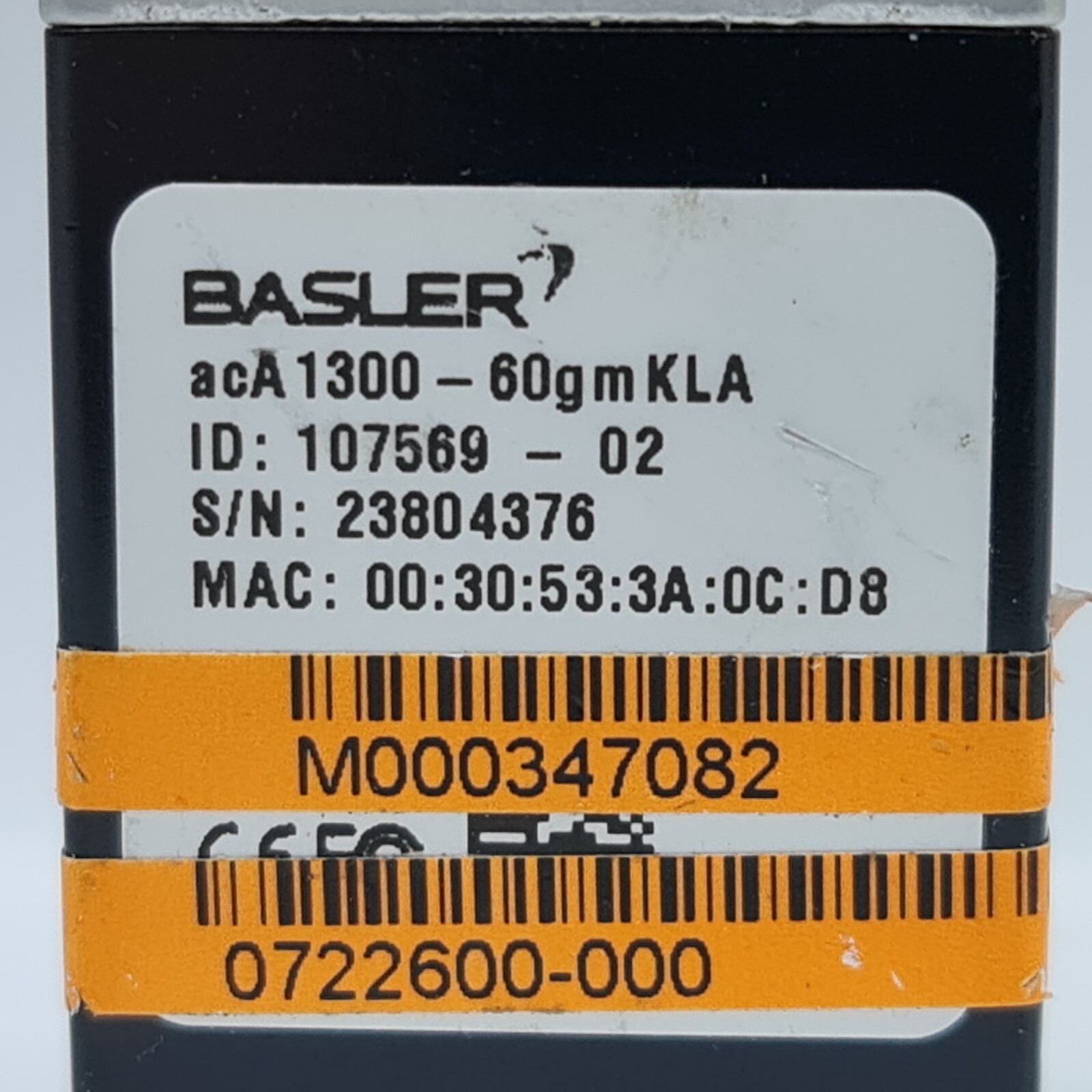Basler acA1300-60gm KLA Camera