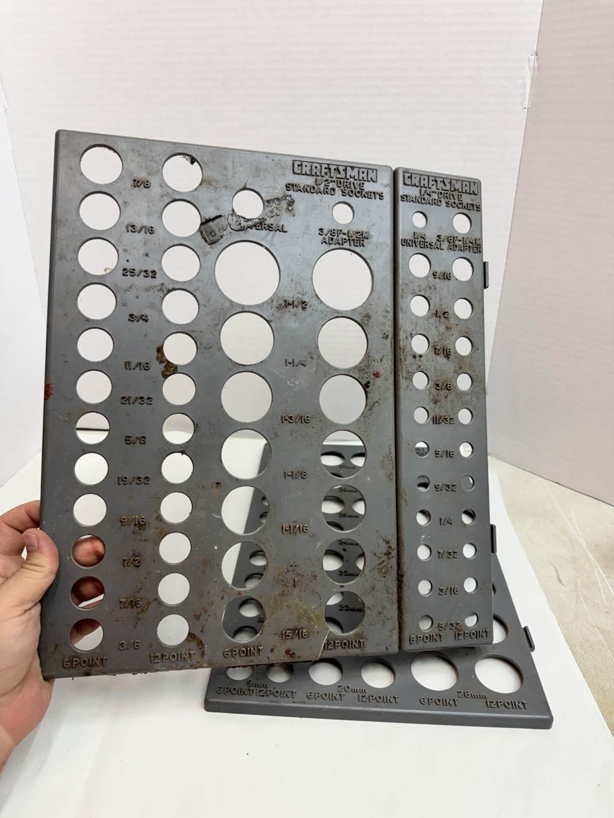 Craftsman Socket Organizer Set fair condition