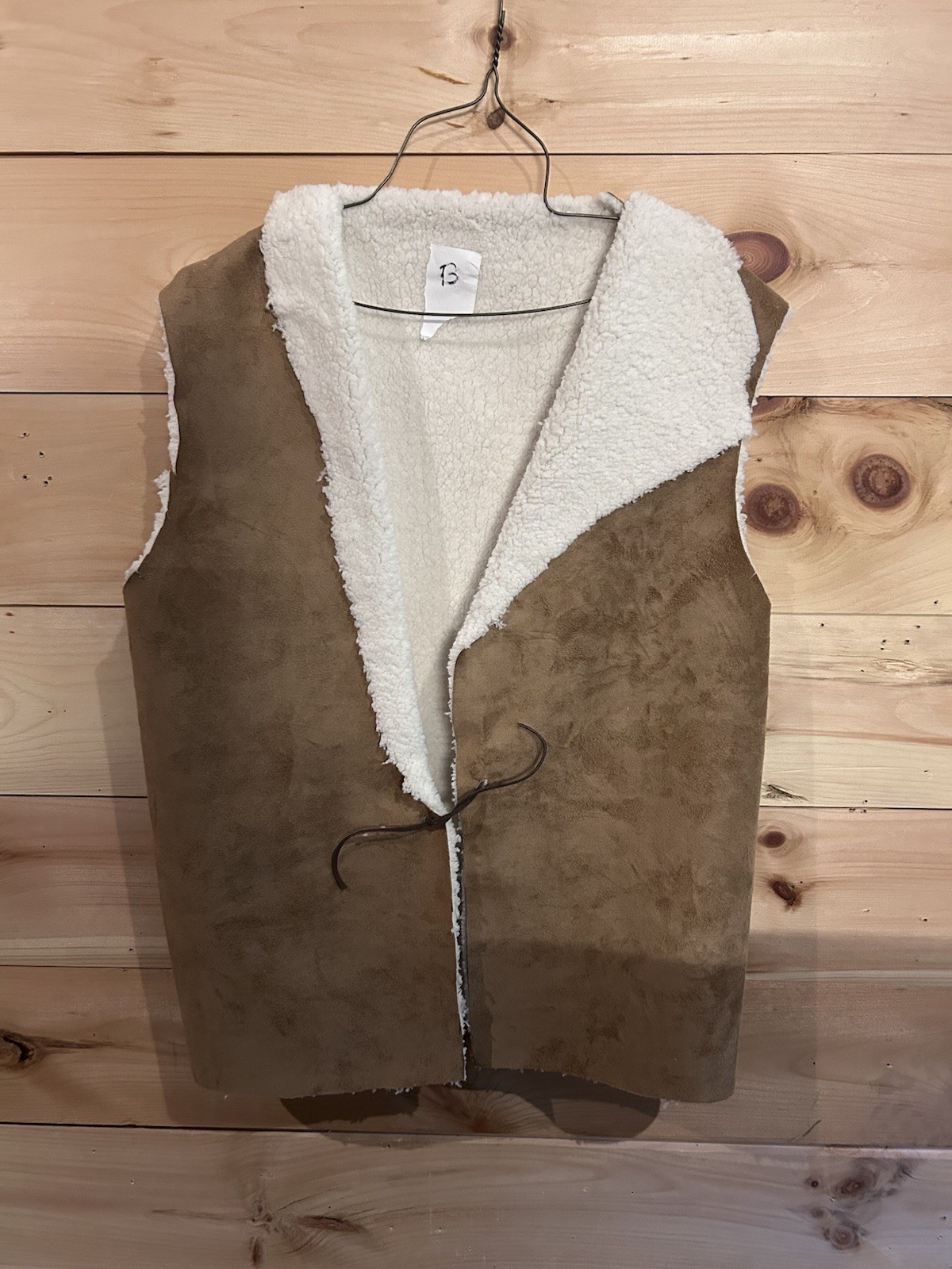 CLINT EASTWOOD THE GOOD BAD AND UGLY SPAGHETTI WESTERN FAUX VEST Medium