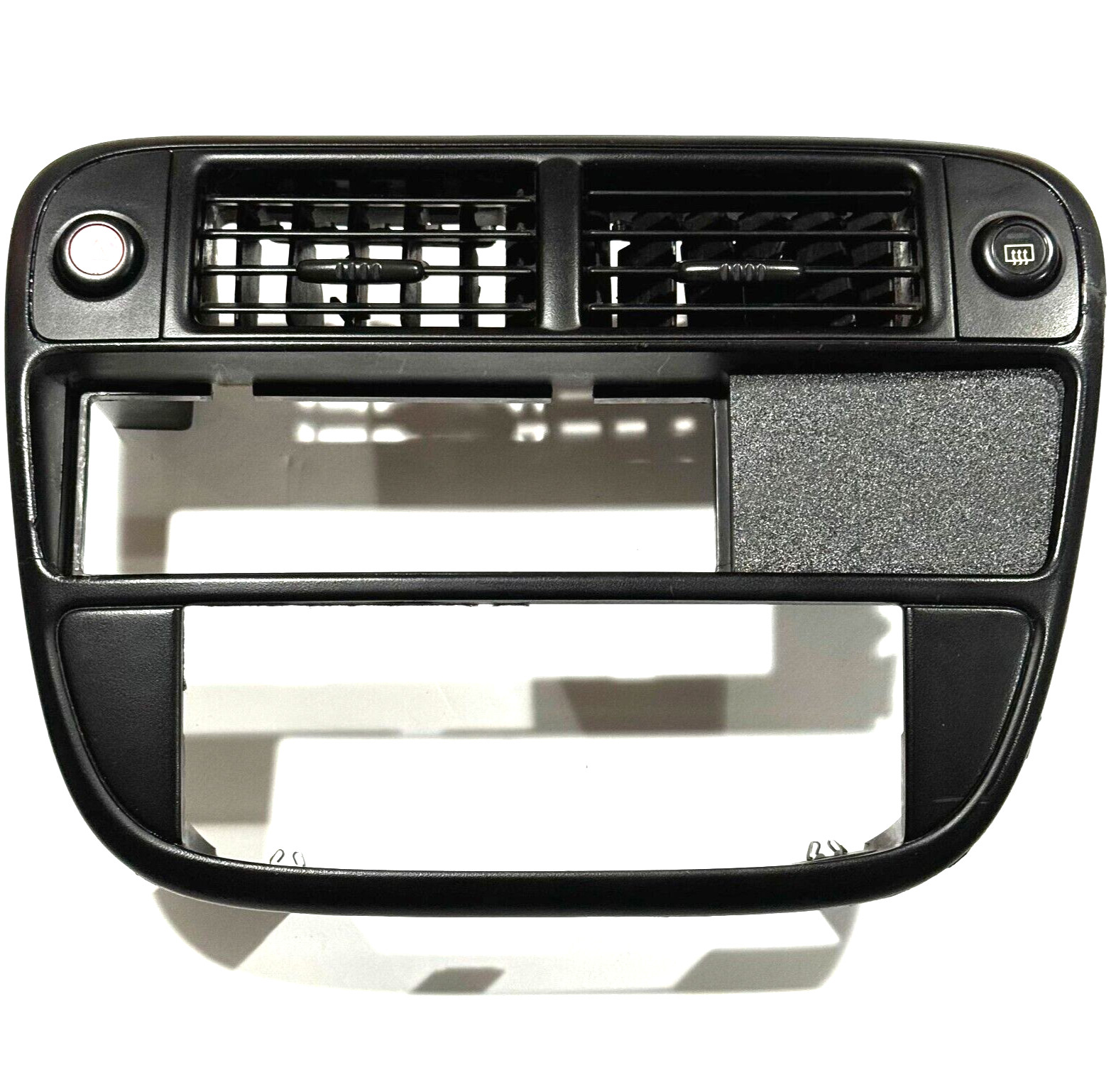 EK Civic 1996-1998 Block Off Delete Clock Pocket TEXTURED