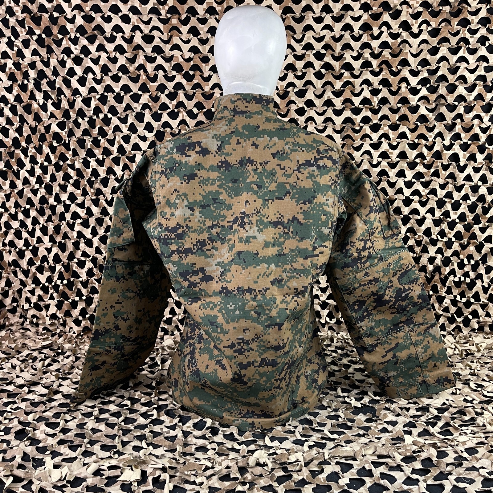 NEW BDU Jacket - Woodland Digi Camo - Medium Regular