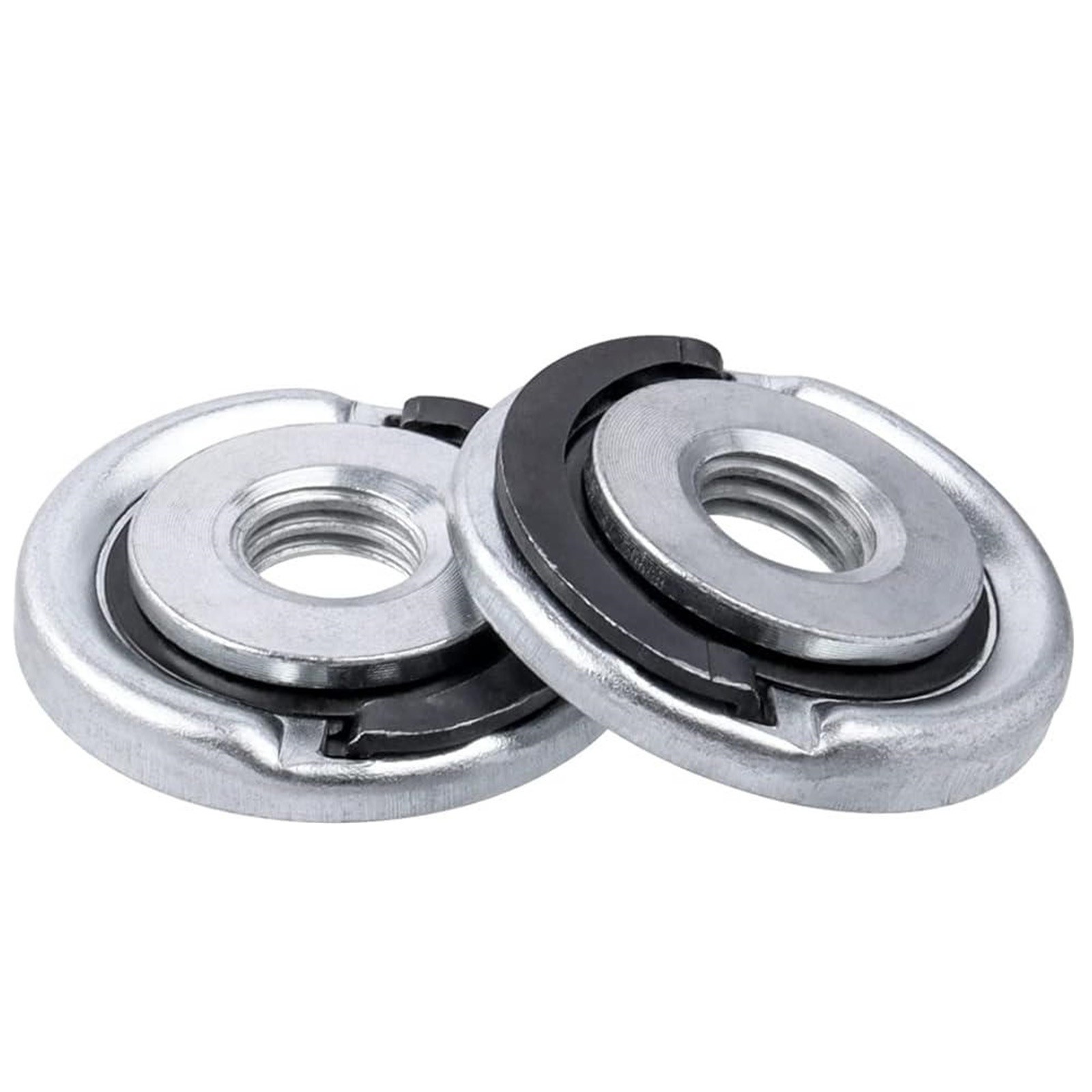 2PCS M14 Self-Locking Press Plate for Grinders Compatible with Diamond Plates