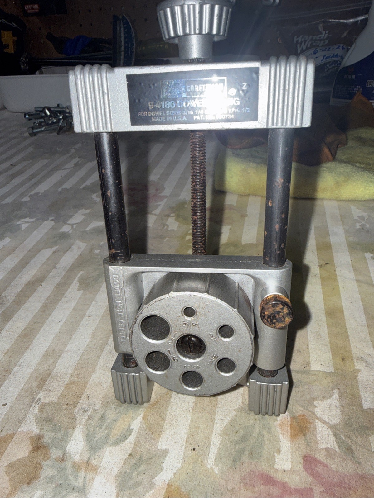 craftsman 9-4186 doweling jig