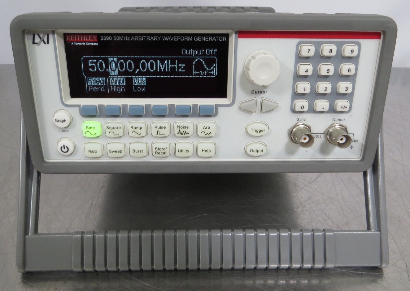 T203376 Keithley 3390 50MHz Arbitrary Waveform Generator
