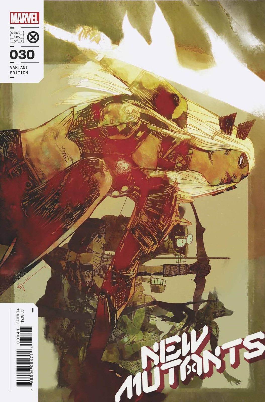 NEW MUTANTS #30 SIENKIEWICZ 1:50 VARIANT 2022