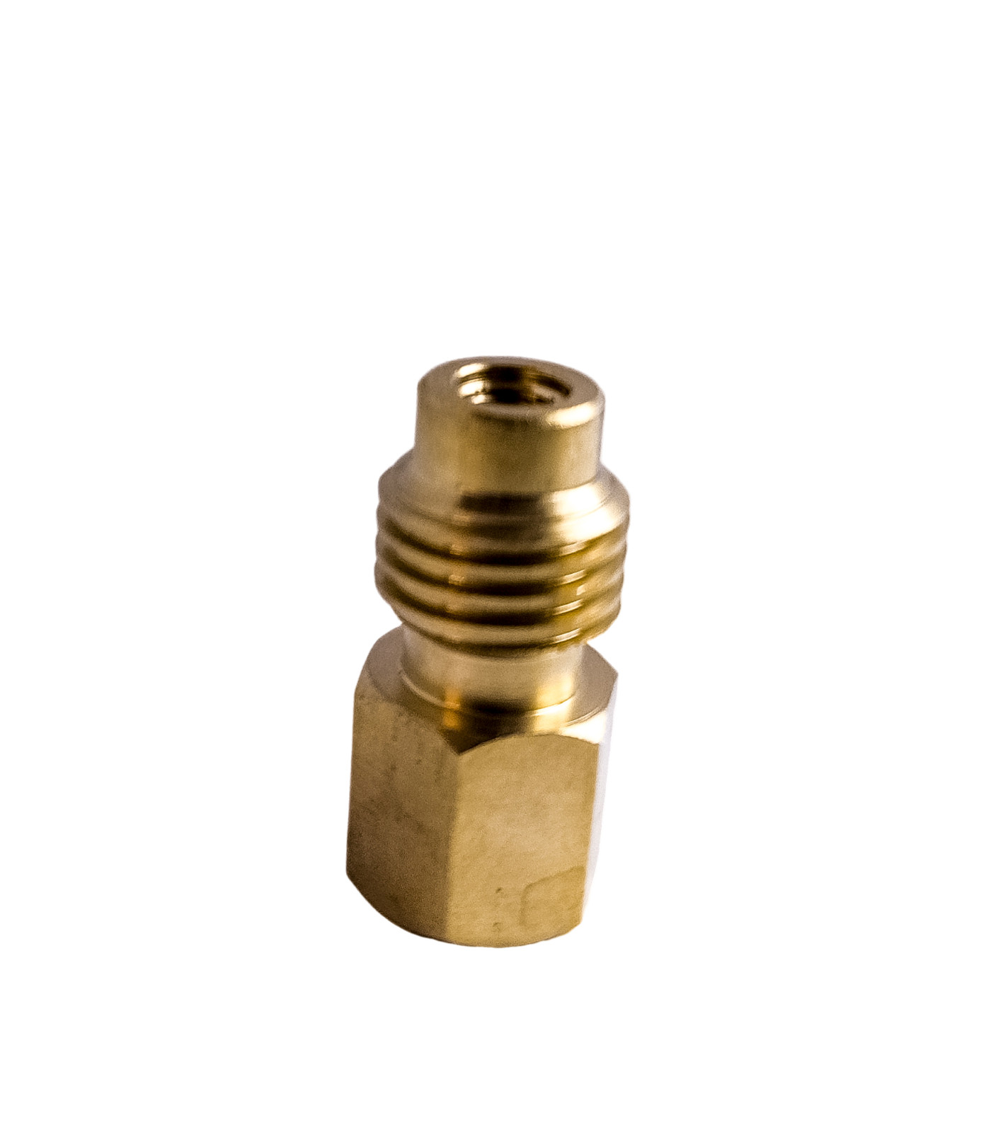 Automotive R134a Commercial Tank Adapter 5PK 1/2" (M) ACME 1/4" SAE (F)