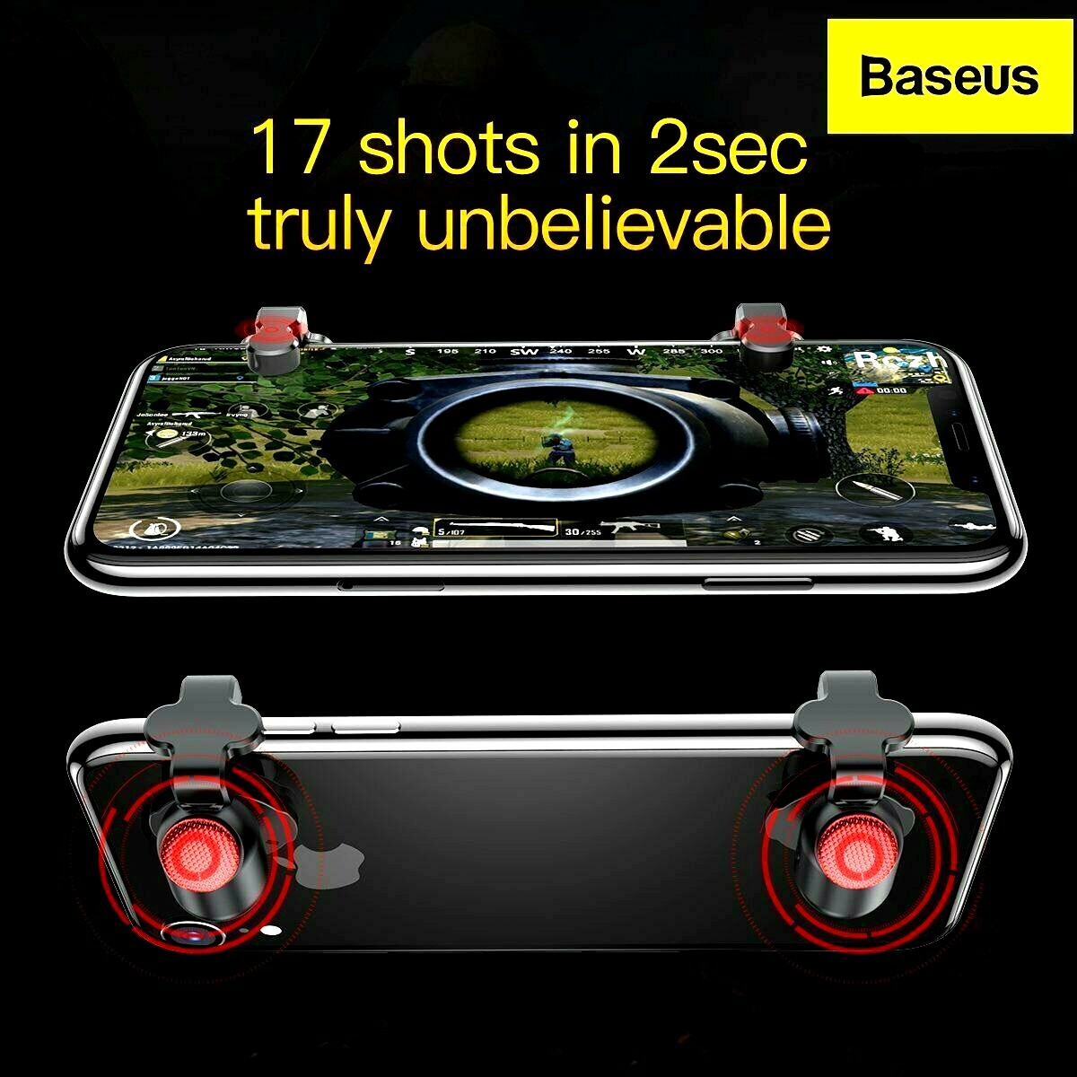 RedDot Mobile Game Scoring Tool Controller Target Trigger Joystick PUBG Fortnite