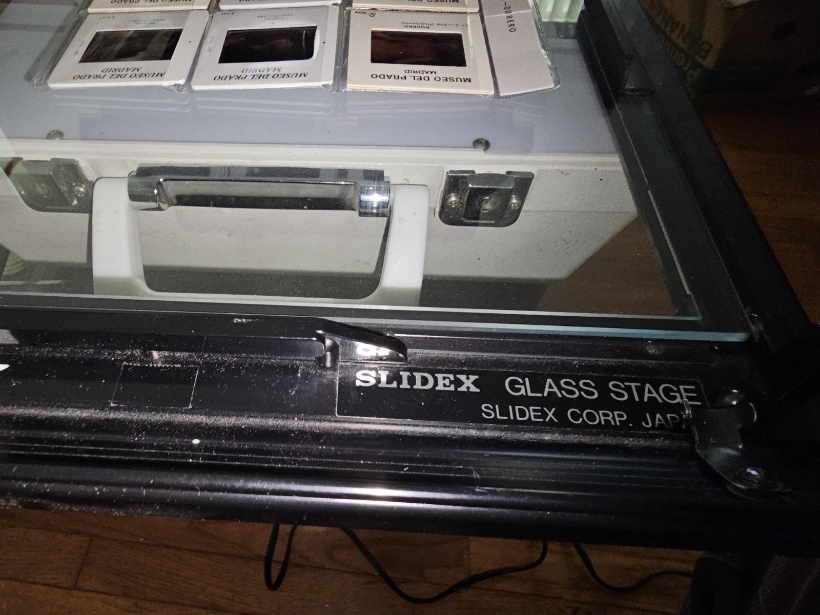Slidex File Projector For 6x6 Or 35mm Fully Working Great Condition