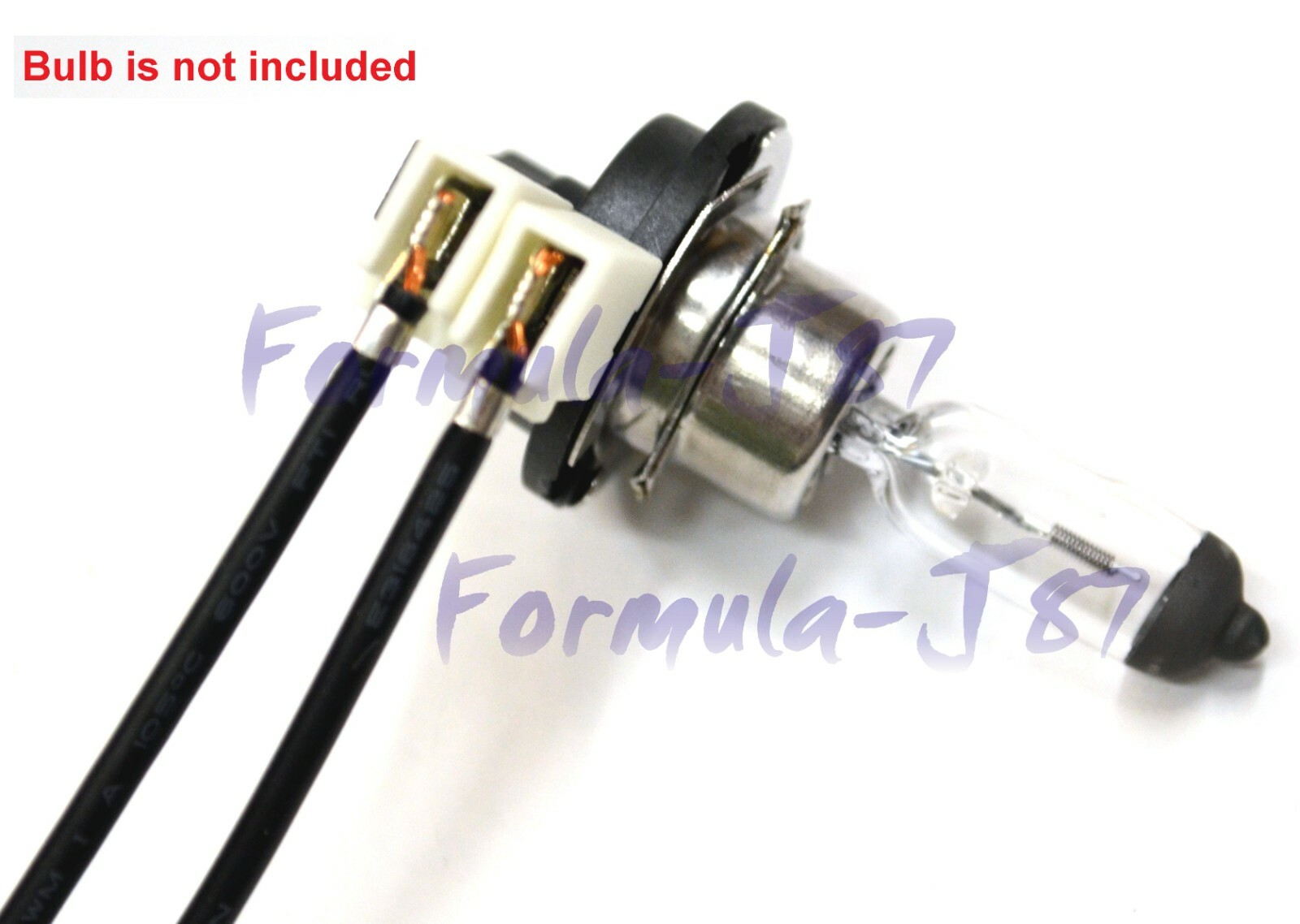 Wire Pigtail Female Ceramic H11B Two Harness Head Light Bulb Socket Connector OE