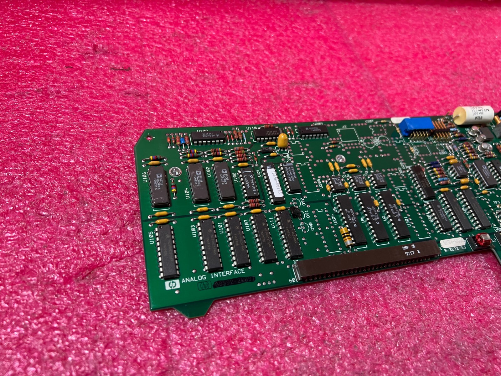 HP Agilent Spectrum Analyzer Analog Interface Board 08592-60030 A-3222-53