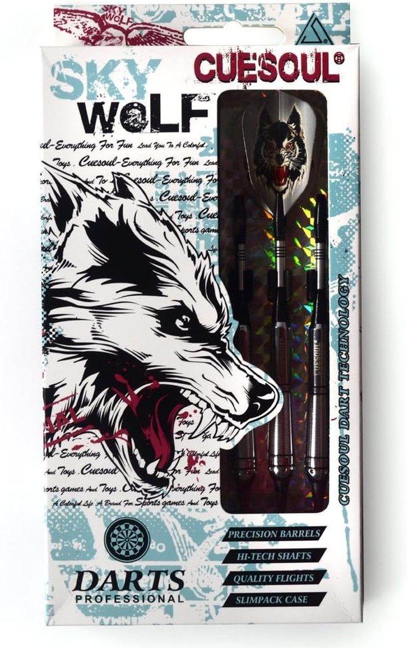 Soft Tip Darts Set Plastic Tip with Dart Case