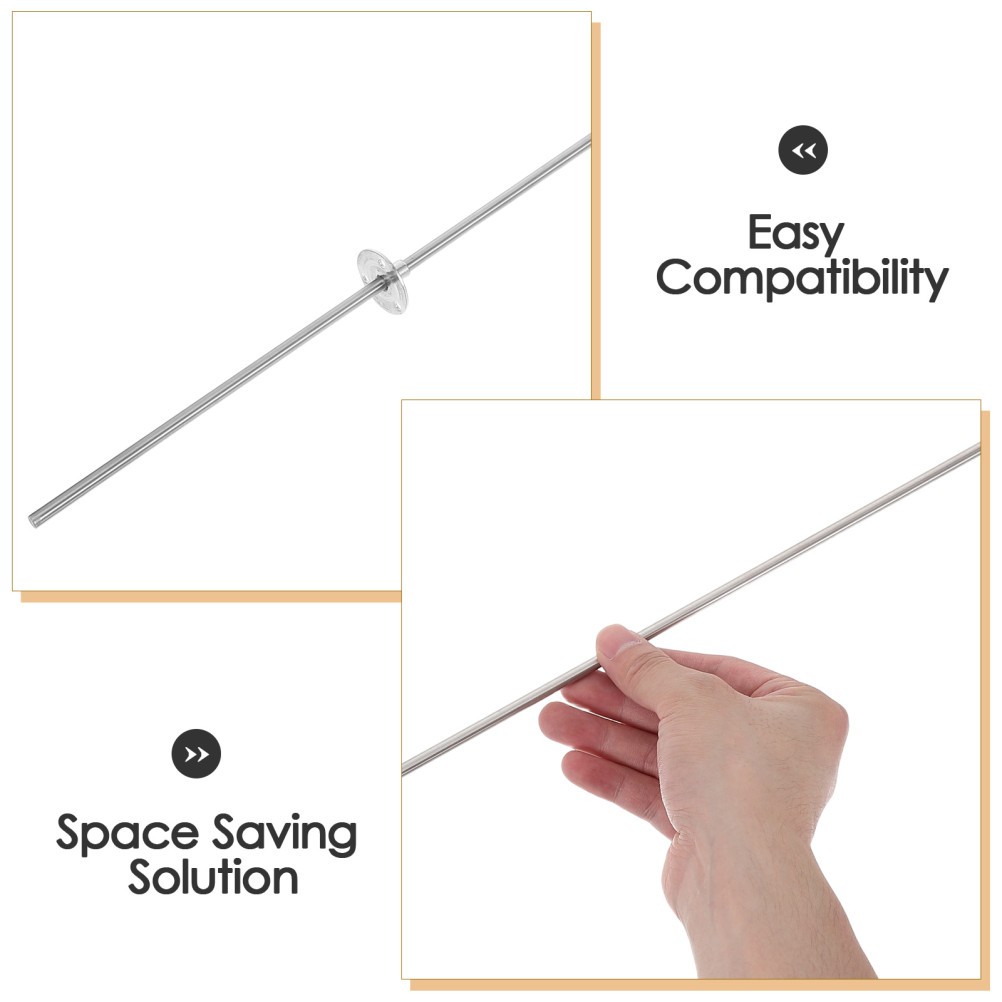 Hanging File Folder Metal Bars Side Rods 19.69 Inch - File Folder Side Bracket