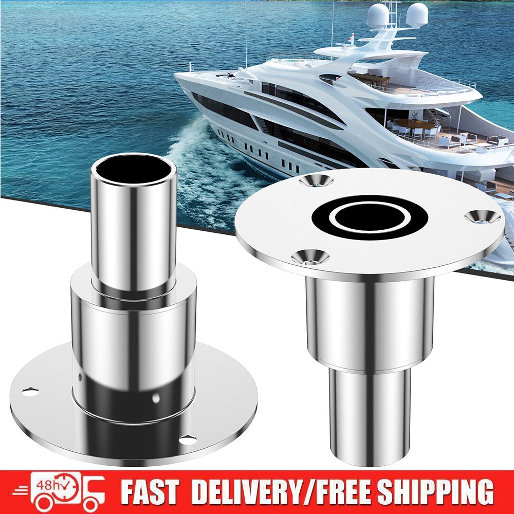 Thru Hull Exhaust Skin Fitting-Tube Pipe Air-Diesel Heater Fits Boat Car 24mm