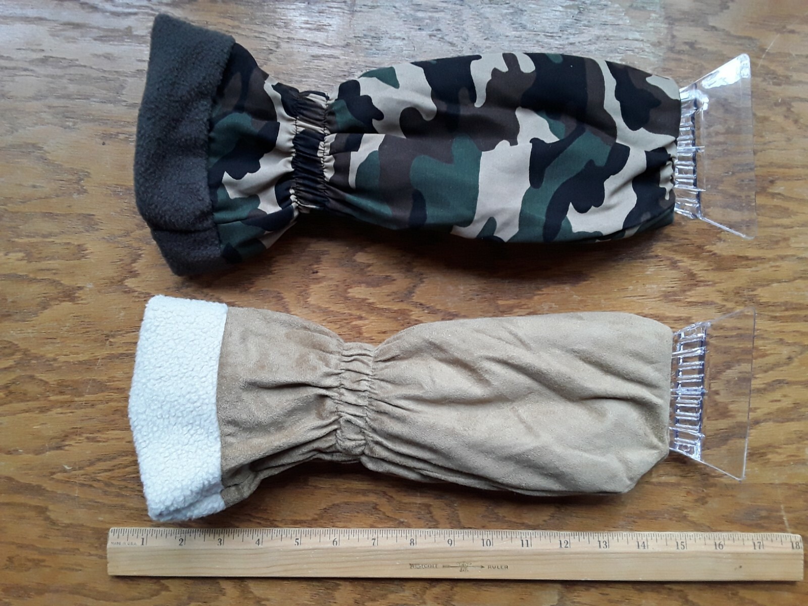 Lot of (2) ICE SCRAPPER MITT