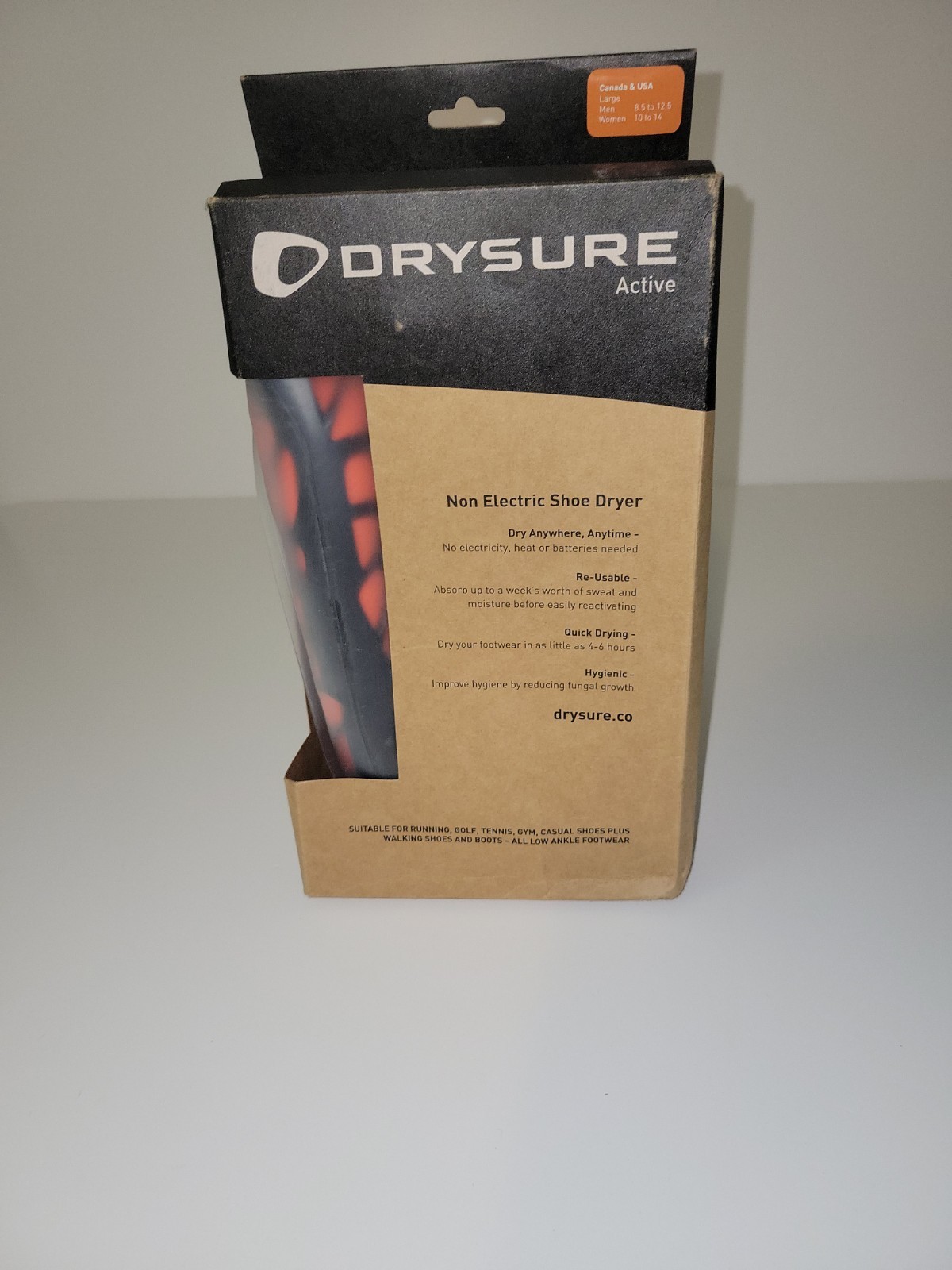Drysure Extreme Boot Dryers - Black and Orange Brand New