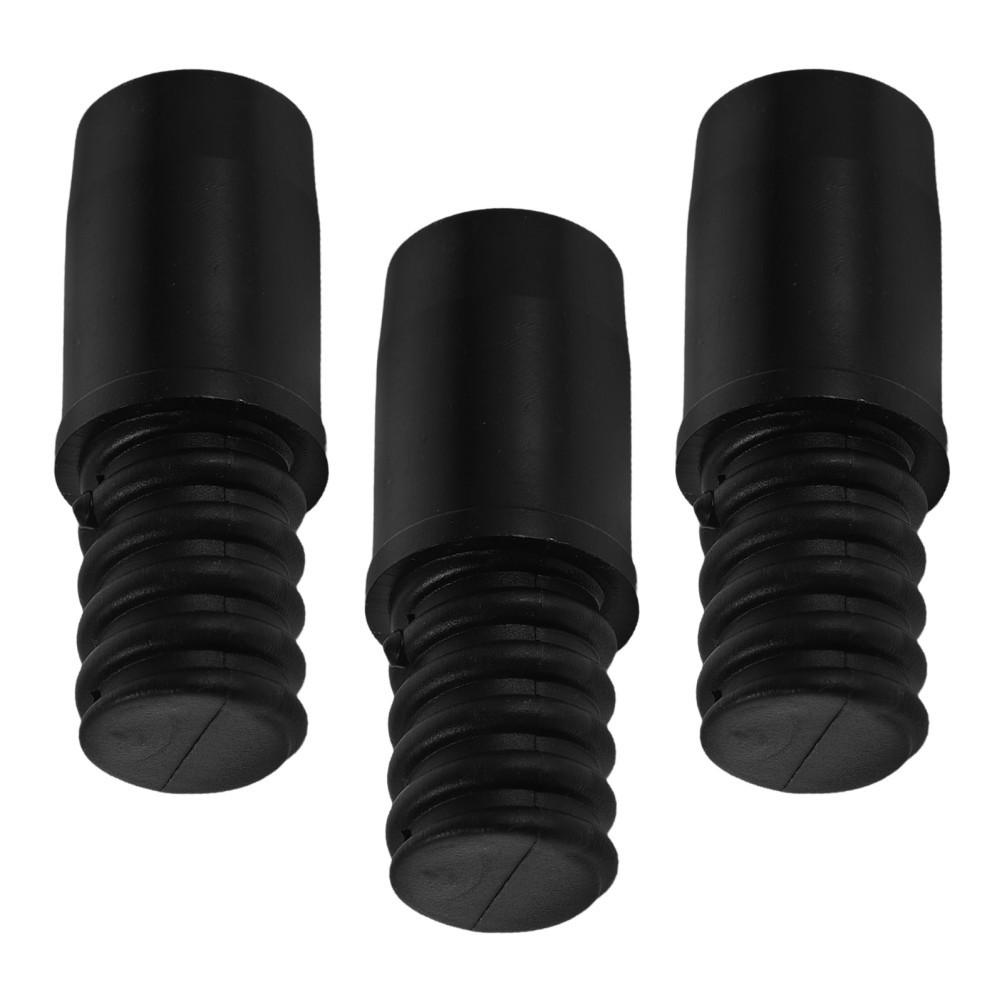 3 Pcs Extension Pole Adapter for Mop Broom Handle Replacement Parts