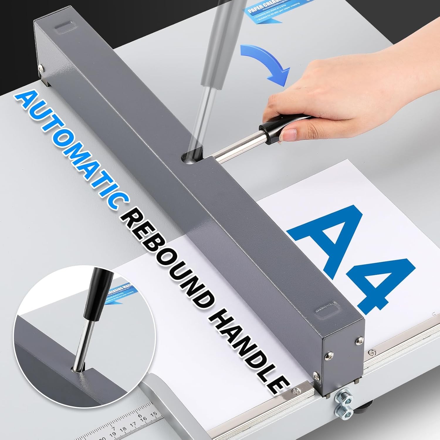Paper Creasing Machine Manual 60-500g