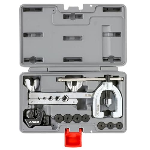 18019 - with Extra Adapters- Use on Copper, Aluminum, Double Flaring Tool Set