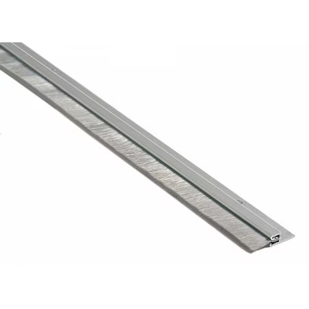 National Guard C607a-48 Door Sweep, 4 Ft., A. Aluminum, Nylon Brush