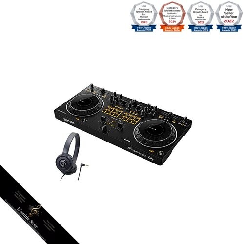 Pioneer DJ DDJ-REV1 Selectable Headphone Set Black Serato DJ Compatible Scratch