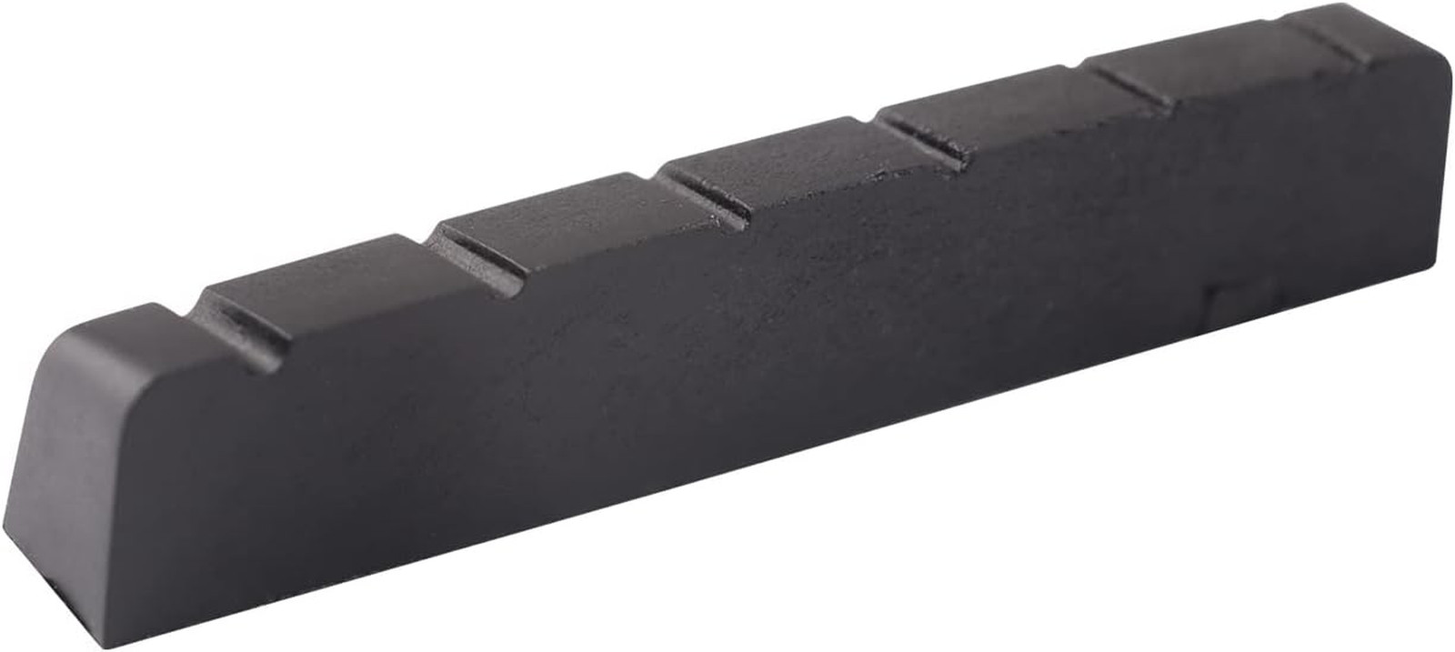 6 String Graphite Guitar Nut Pre-Slotted Top Nut 43mm x 9mm x 6mm Compatible wit