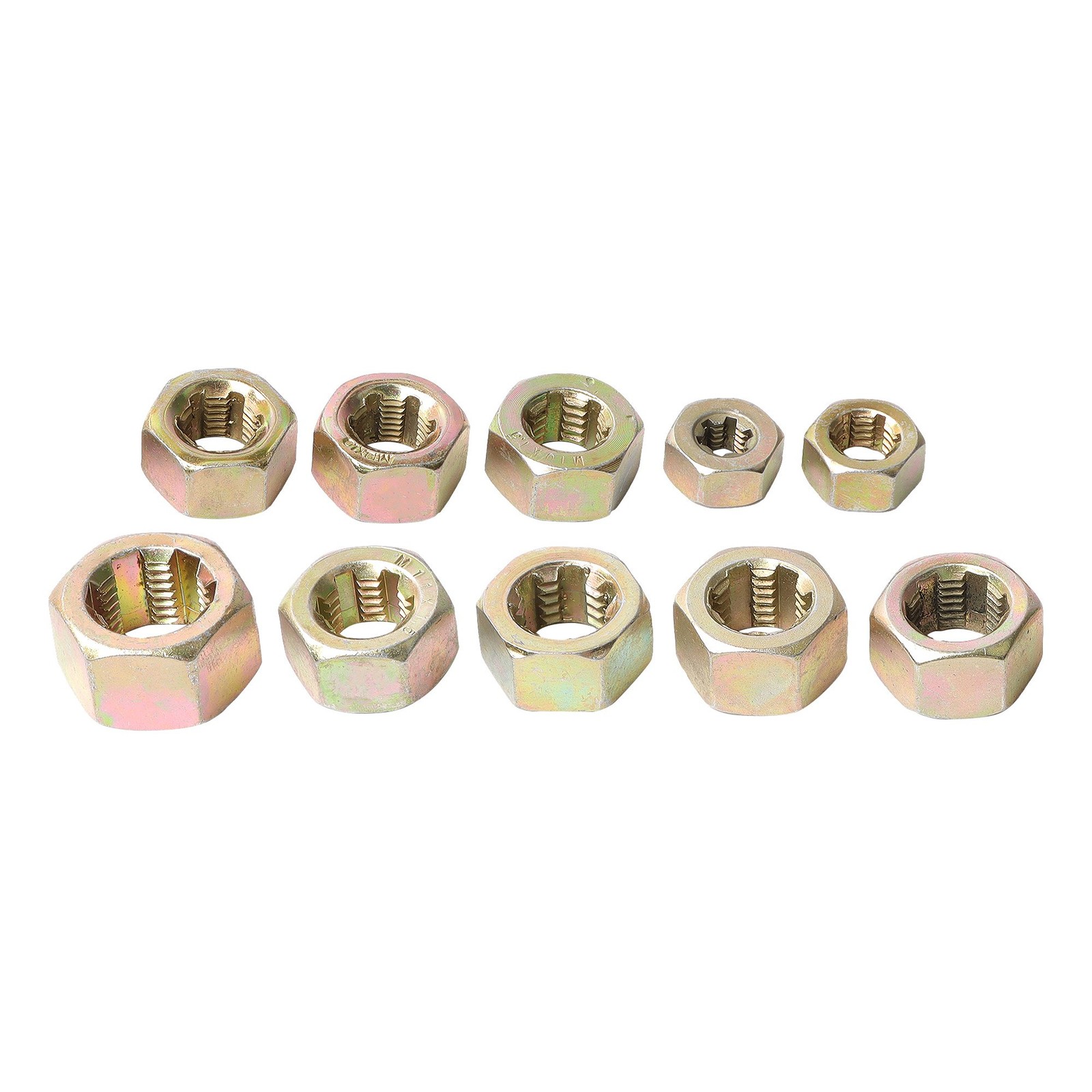 49Pcs Thread Repair Tool Set UNC UNF Metric Thread Restorer Tool Rethreading