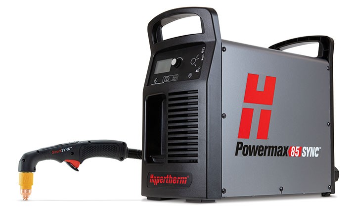 Hypertherm Powermax 85 SYNC Plasma Cutter with 50 ft. Handheld Torch 087184