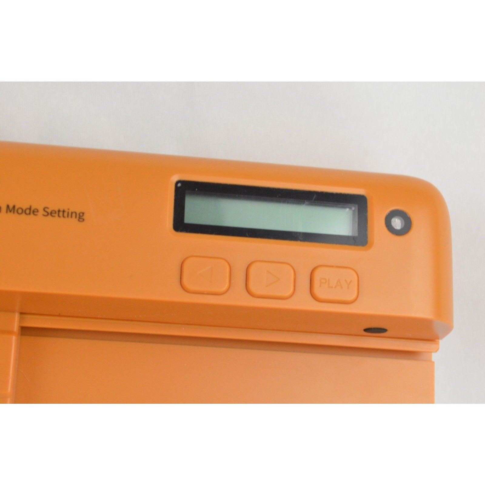 2x Automatic Chicken Coop Doors Battery Powered Programmable LCD Orange