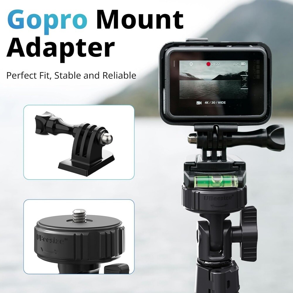62" Universal Selfie Stick Tripod Stand Bluetooth Remote for Cell Phone Camera