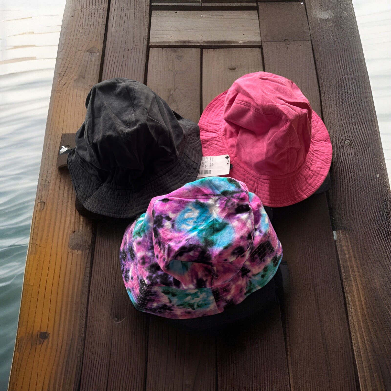 Bucket Hat Fishing Boonie Brim visor Sun Safari Camping All 3 For One Price