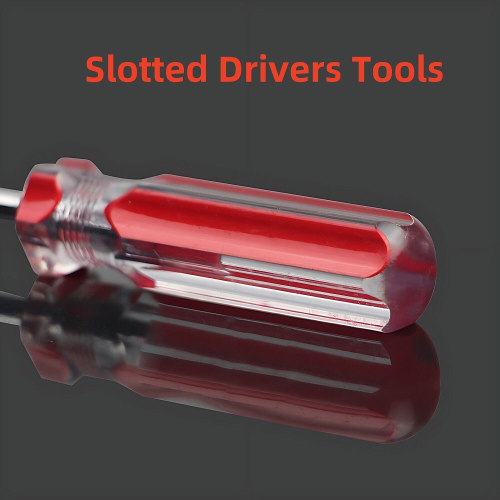 Slotted Drivers Tools Magnetic Screwdriver Set Cross-Head Flat Heads Phillips