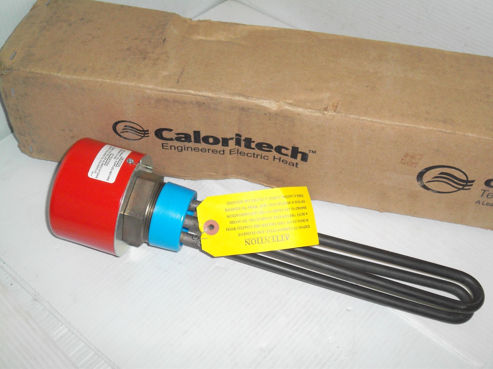 ⭐NEW IN BOX⭐ CALORITECH CXF215P271 IMMERSION HEATER 480Vac 1500W  🔴USA🔵