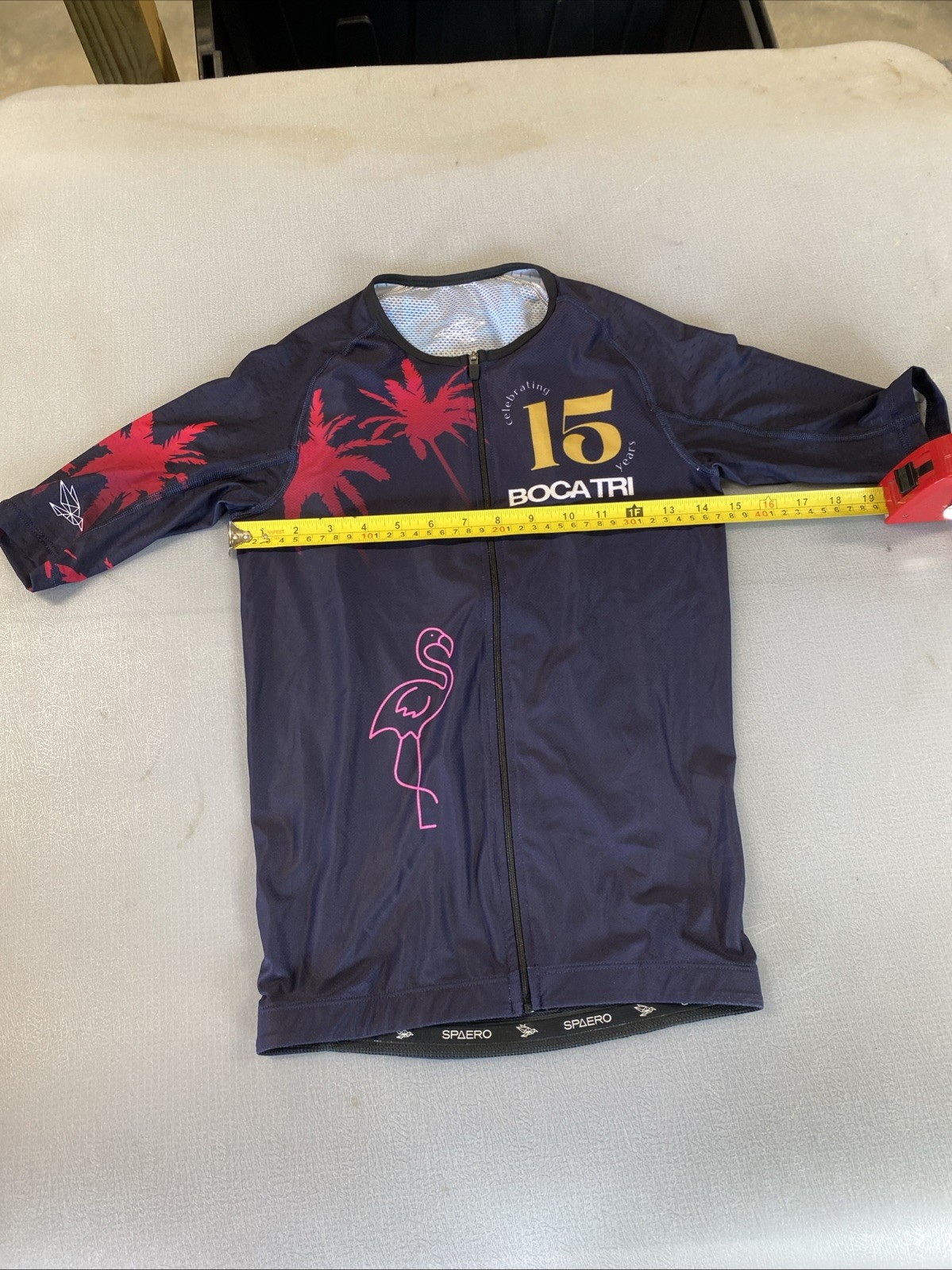 Spaero Men’s Aero Tri Triathlon Jersey Small S (B-35)
