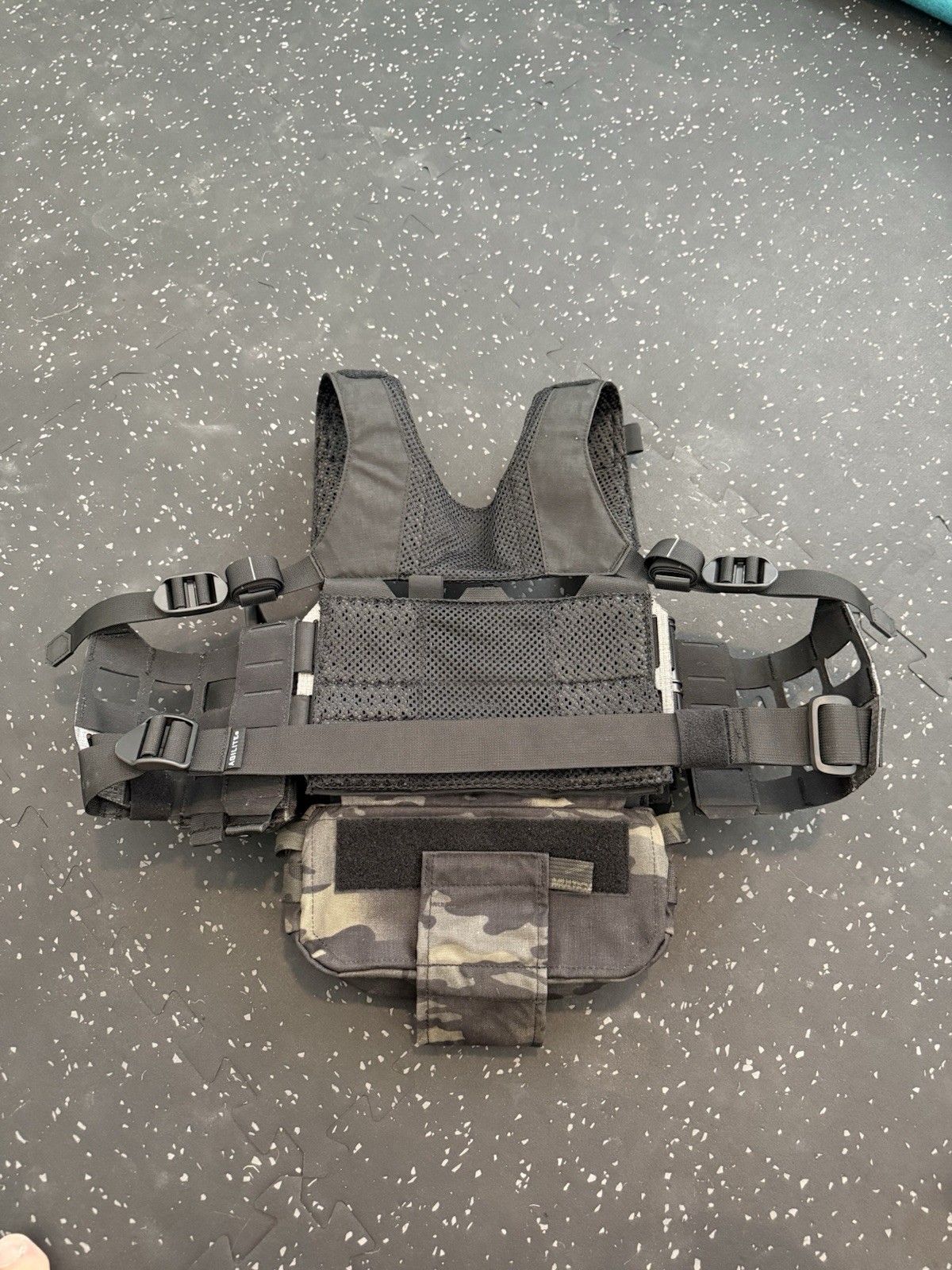 Agilite Reaper Chest Rig - Multicam Black
