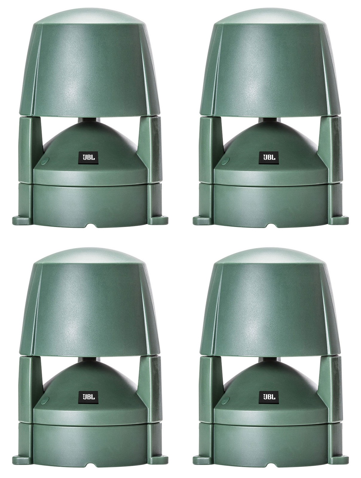 4) JBL CONTROL 85M 5.25" Commercial Outdoor Inground/Onground Landscape Speakers